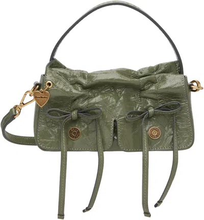 Acne Studios Khaki Multipocket Micro Bag