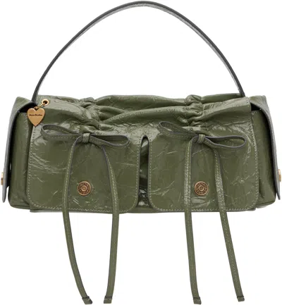 Acne Studios Khaki Multipocket Shoulder Bag