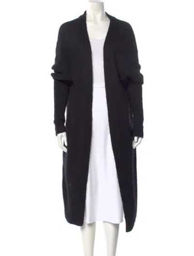 Pre-owned Acne Studios Kid Mohair Cowl Neck Sweater In Black