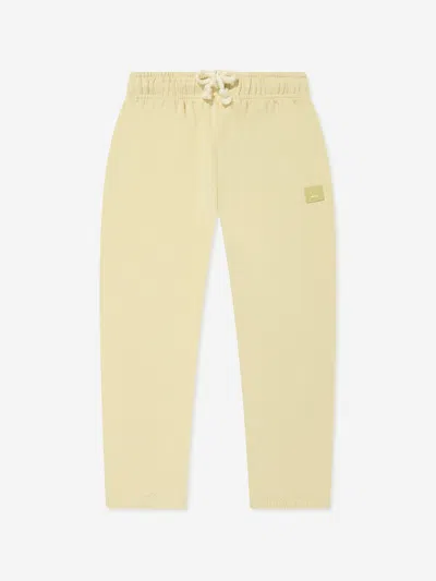 Acne Studios Babies' Kids Logo Joggers In Green