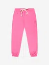 Acne Studios Kids Mini Frack X Face Joggers In Pink