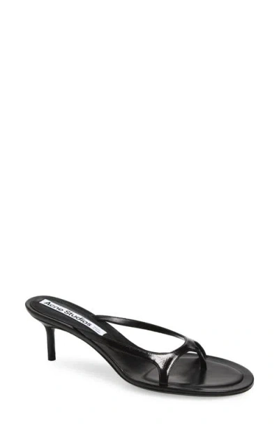 ACNE STUDIOS ACNE STUDIOS KITTEN HEEL SANDAL