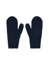 Acne Studios Kivona Knit Mittens Gloves In Black