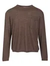 Acne Studios Men Cashmere Sweater In Brown
