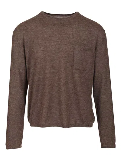 ACNE STUDIOS KLUNA SWEATER KNITWEAR BROWN