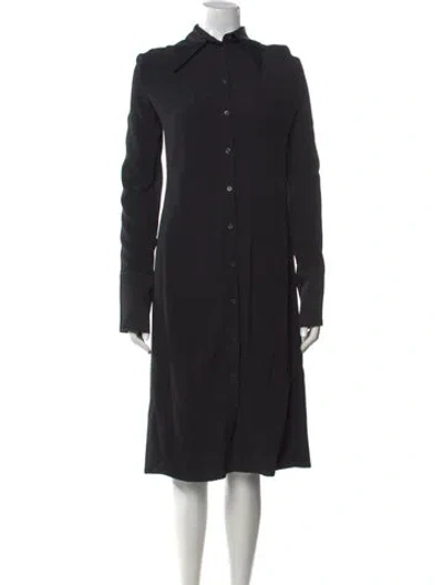 Pre-owned Acne Studios Knee-length Dress In Black