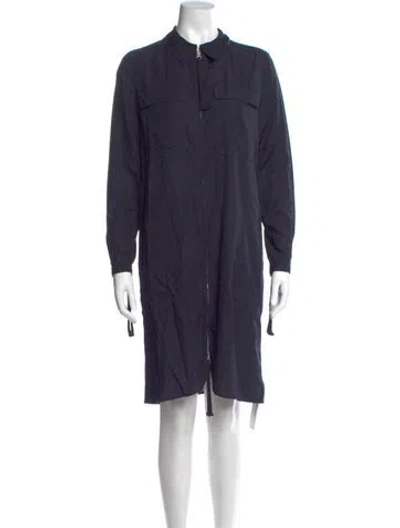 Pre-owned Acne Studios Knee-length Dress In Blue