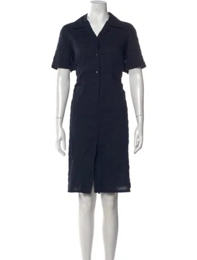 Pre-owned Acne Studios Knee-length Dress In Blue