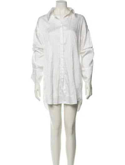 Pre-owned Acne Studios Knee-length Dress In White