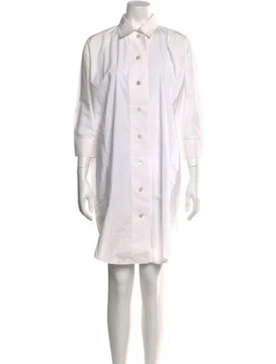 Pre-owned Acne Studios Knee-length Dress In White