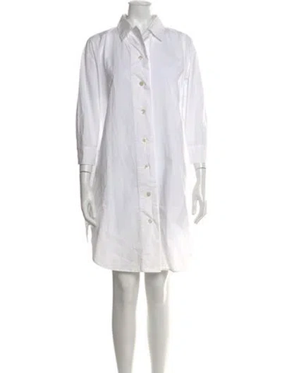 Pre-owned Acne Studios Knee-length Dress In White