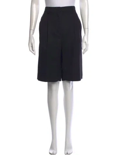 Pre-owned Acne Studios Knee-length Shorts In Black