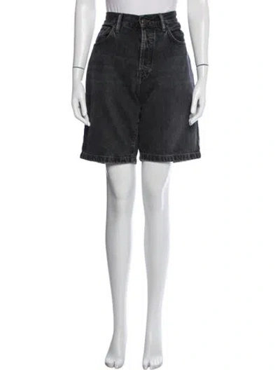 Pre-owned Acne Studios Knee-length Shorts In Black