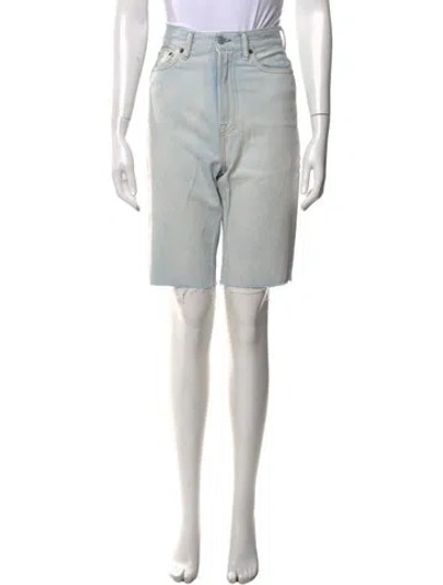Pre-owned Acne Studios Knee-length Shorts In Blue