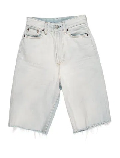Pre-owned Acne Studios Knee-length Shorts In Blue