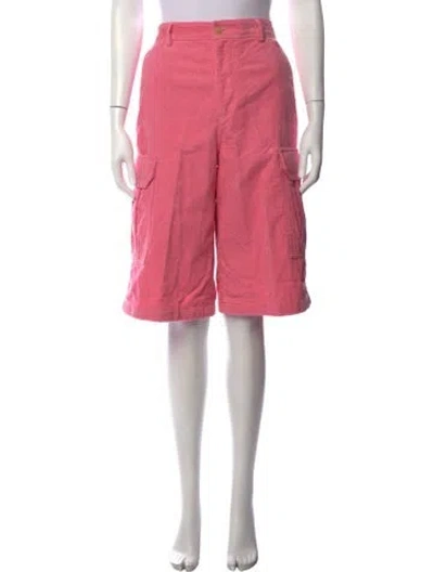 Pre-owned Acne Studios Knee-length Shorts In Pink