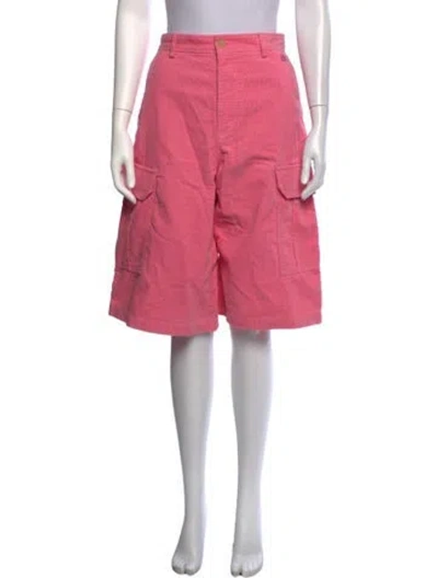 Pre-owned Acne Studios Knee-length Shorts In Pink