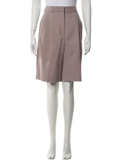 Pre-owned Acne Studios Knee-length Shorts In Purple