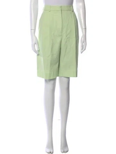 Pre-owned Acne Studios Knee-length Shorts W/ Tags In Green