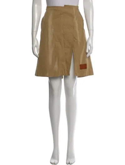 Pre-owned Acne Studios Knee-length Skirt In Brown