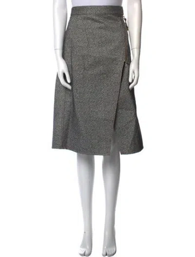 Pre-owned Acne Studios Knee-length Skirt In Gray