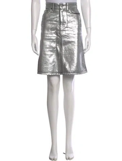 Pre-owned Acne Studios Knee-length Skirt In Gray