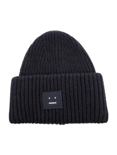 Pre-owned Acne Studios Knit Beanie In Blue