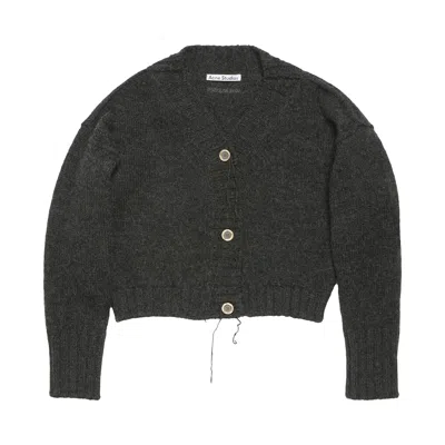 Pre-owned Acne Studios Knit Cardigan 'anthracite Grey' | Women's Size M