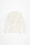 Acne Studios Knit Dress In Off White