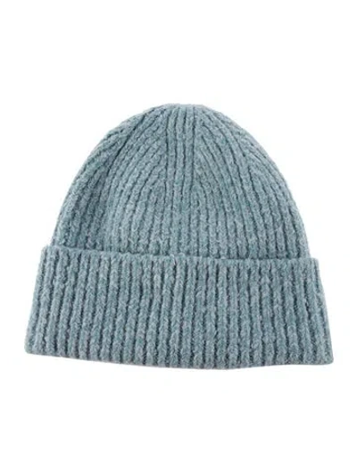 Pre-owned Acne Studios Knit Hat W/ Tags In Blue