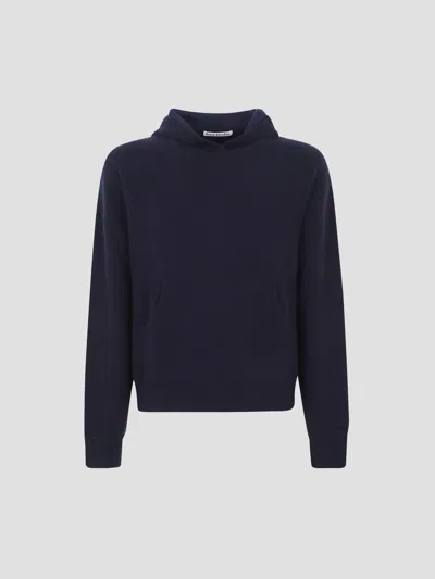 Acne Studios Knit Mini Sweater In Blue