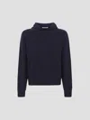 Acne Studios Knit Mini Sweater In Blue