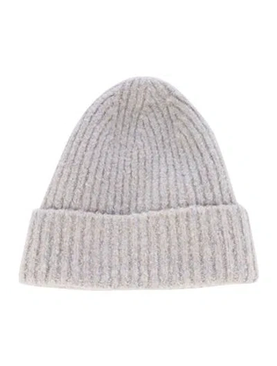 Pre-owned Acne Studios Knit Wool Beanie In Grey