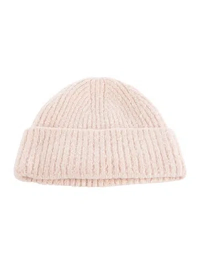 Pre-owned Acne Studios Knit Wool Beanie W/tags In Pink