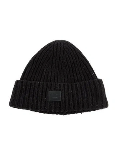 Pre-owned Acne Studios Knitted Beanie In Blue
