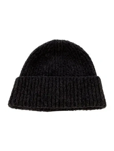 Pre-owned Acne Studios Knitted Beanie In Gray