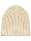 Acne Studios Knitted Beanie In Neutrals