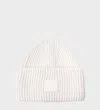 Acne Studios Knitted Beveless Urinal Cap In White
