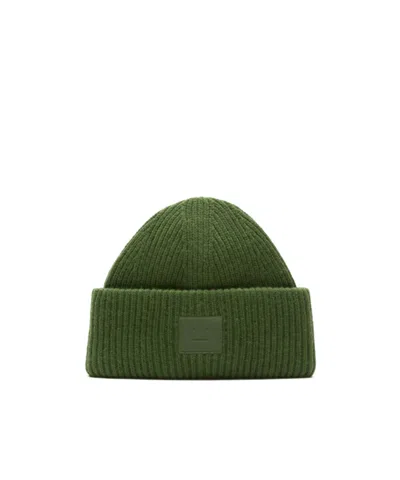 ACNE STUDIOS RIBBED PATCH HAT
