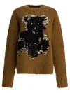 Acne Studios Crewneck Sweater In Multi