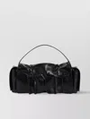 Acne Studios Knot Front Leather Shoulder Bag