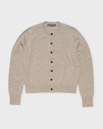 Acne Studios Kofta Fitted Yak Wool Grey Melange
