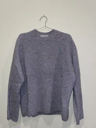 Pre-owned Acne Studios Kowhai Brushed Crew Knit In Multi