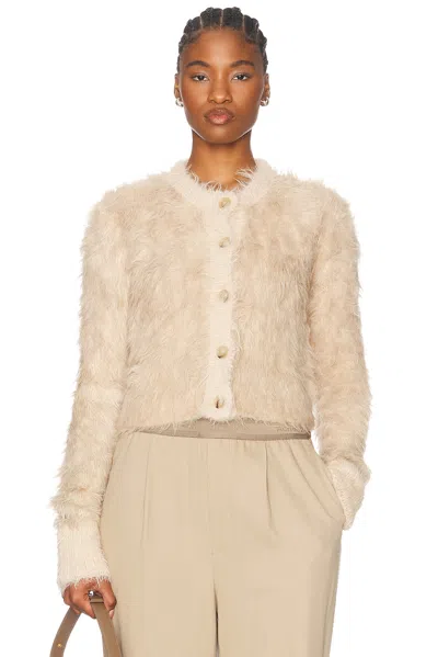 Acne Studios Kradi Cardigan In Beige