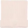 Acne Studios Kua Face Patch Rib Wool & Yak Hair Beanie In Pink