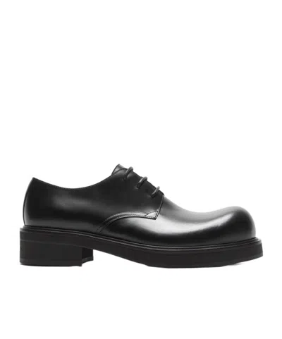 Acne Studios Lace-up Business Dress Shoes In Black