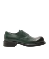 Acne Studios Lace-up Leather Shoes In Black
