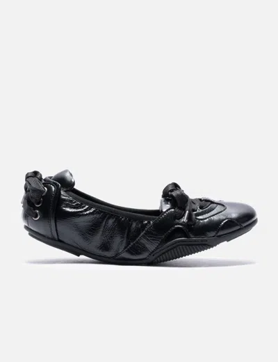Acne Studios Lace-up Leather Shoes In Black
