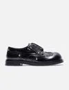 Acne Studios Studs-embelishment Leather Derby Shoes In Multi