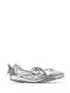 Acne Studios Lace-up Shoes Silver In Silver